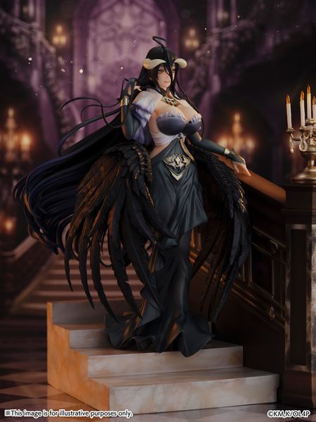 Albedo Jet Black Dress Ver 1/7 - Overlord | SHIBUYA SCRAMBLE FIGURE Figure