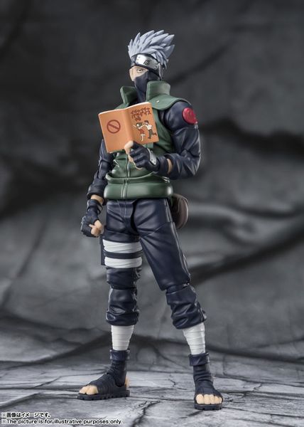 S.H.Figuarts Kakashi Hatake Yuumei Todoroku Sharingan no Eiyuu - NARUTO Shippuden | Bandai Spirits Figure