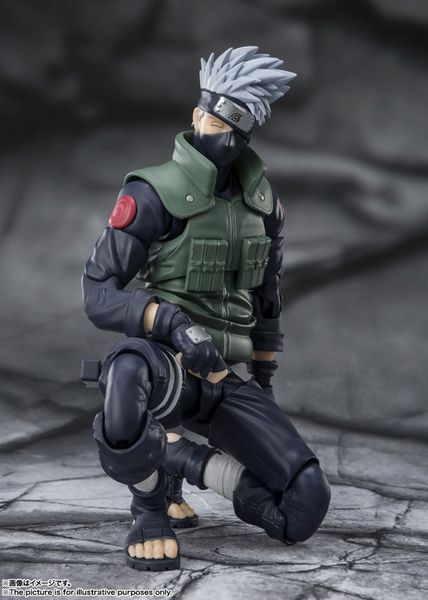 S.H.Figuarts Kakashi Hatake Yuumei Todoroku Sharingan no Eiyuu - NARUTO Shippuden | Bandai Spirits Figure