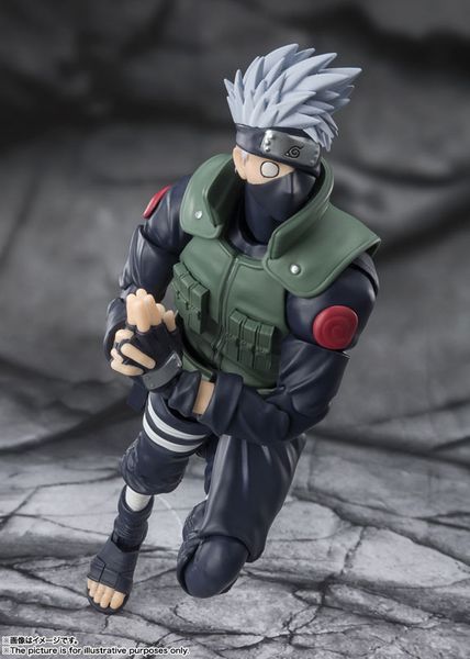 S.H.Figuarts Kakashi Hatake Yuumei Todoroku Sharingan no Eiyuu - NARUTO Shippuden | Bandai Spirits Figure