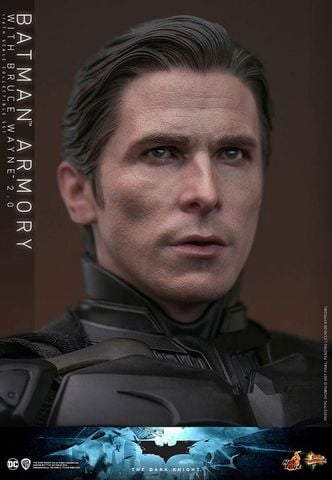 Batman Armory with Bruce Wayne (2.0) - Movie Masterpiece 1/6 Scale Fully Poseable Figure | Hot Toys Figure