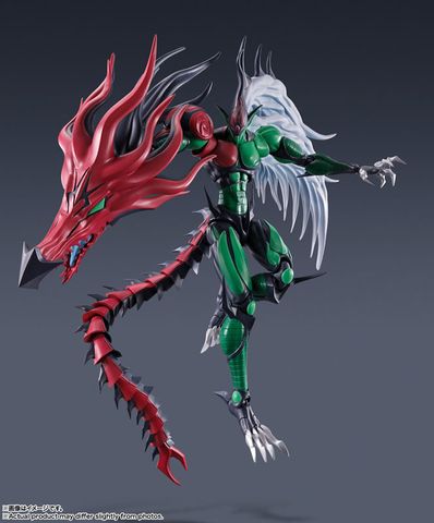 E. HERO Flame Wingman S.H.MonsterArts - Yu-Gi-Oh! Duel Monsters GX | Bandai Spirits Figure