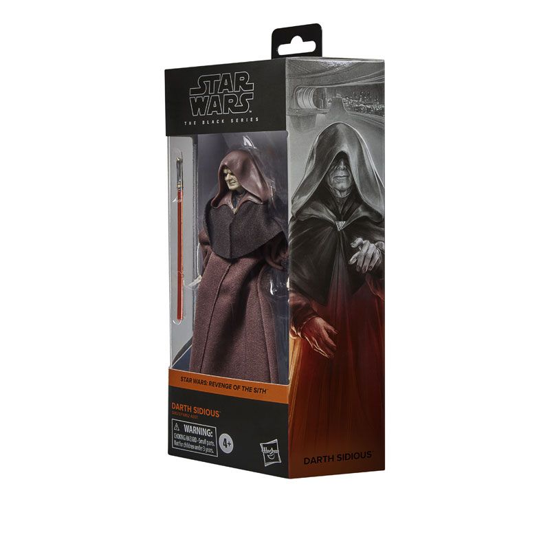 Darth Sidious Black Series Star Wars Episode III Revenge of the Sith JH Figure