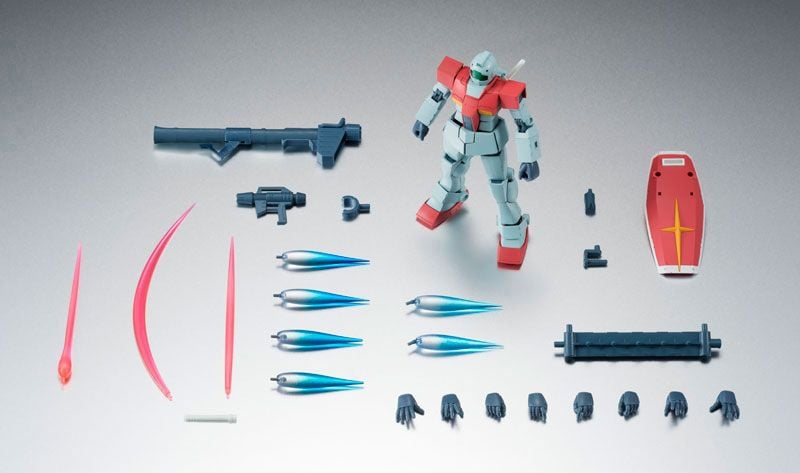 Bandai Japan Gundam Robot Spirits RGM-79N GM Custom ver. A.N.I.M.E. Ac