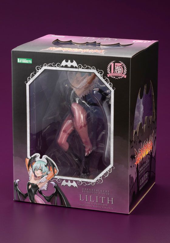 Figurine Darkstalkers Lilith Bishoujo 1/7 PVC Kotobukiya, Neuve Sous Emballage