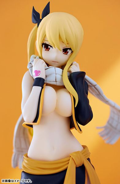 POP UP PARADE Lucy Heartfilia Natsu Costume Ver. L size - FAIRY TAIL | Good Smile Company Figure