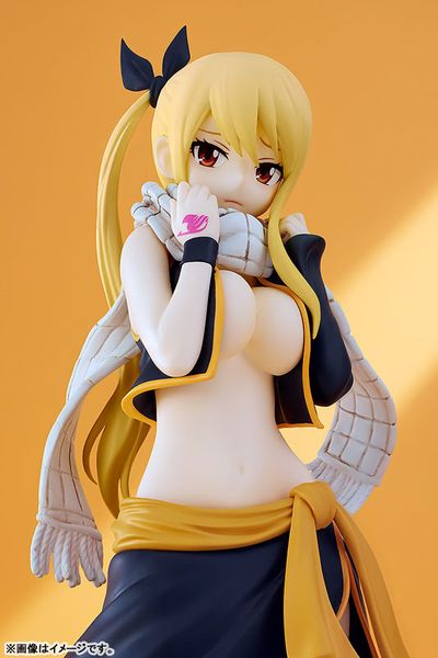 POP UP PARADE Lucy Heartfilia Natsu Costume Ver. L size - FAIRY TAIL | Good Smile Company Figure
