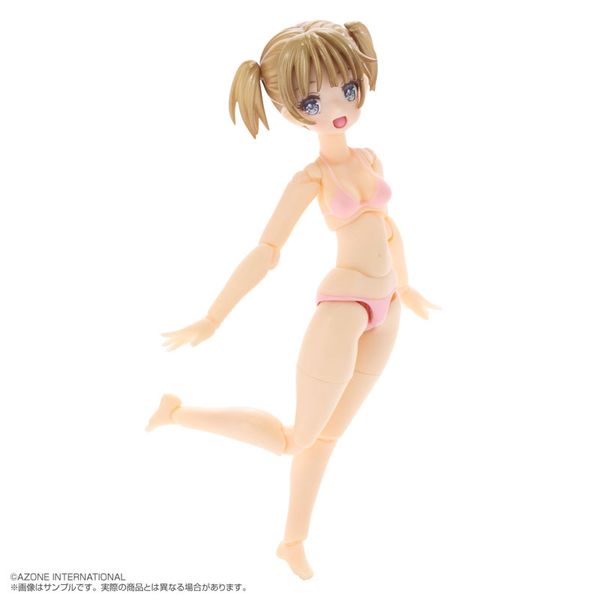 Irumi Yoshino Blonde Hair, Pink Bikini Action Figure 1/12 - Bikini Mates | Azone Figure