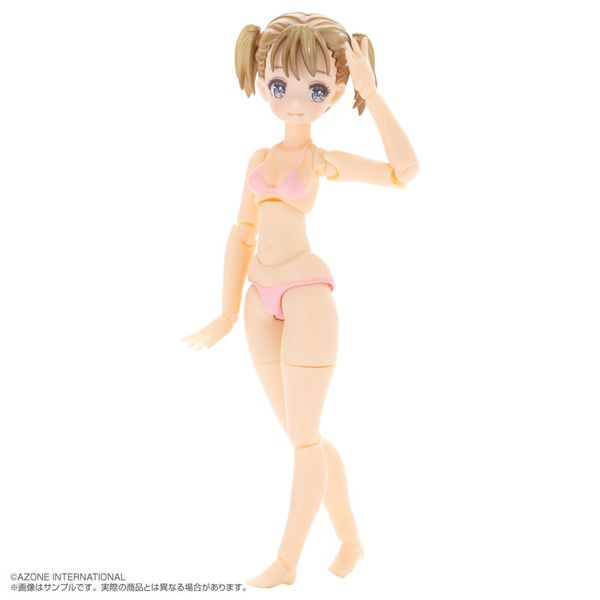Irumi Yoshino Blonde Hair, Pink Bikini Action Figure 1/12 - Bikini Mates | Azone Figure