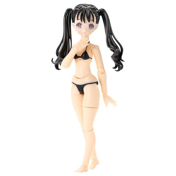 Irumi Yoshino Black Hair, Black Bikini Action Figure 1/12 - Bikini Mates | Azone Figure