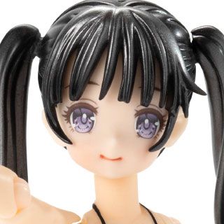 Irumi Yoshino Black Hair, Black Bikini Action Figure 1/12 - Bikini Mates | Azone Figure