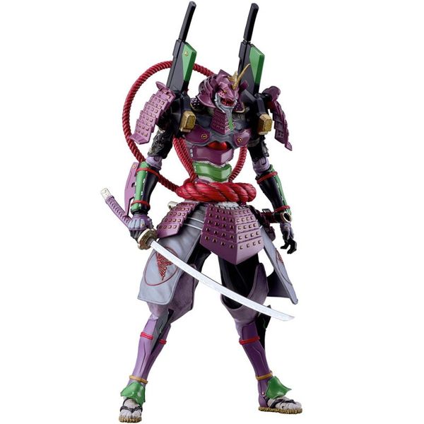 Evangelion x Takashi Okazaki Regular Multipurpose Humanoid Battle Weapon Musha Unit-01 - RIOBOT | Sentinel Figure
