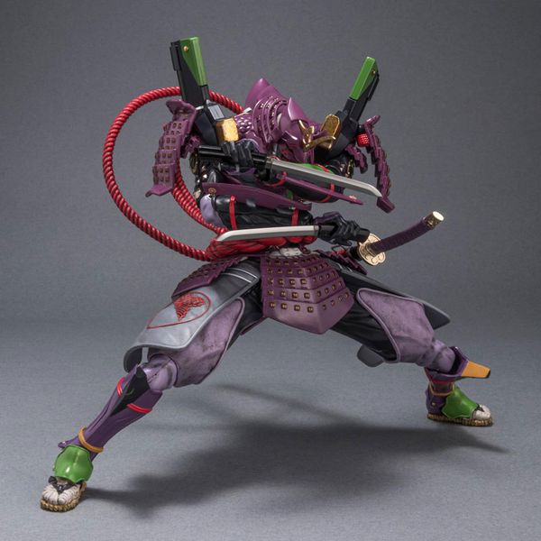 Evangelion x Takashi Okazaki Regular Multipurpose Humanoid Battle Weapon Musha Unit-01 - RIOBOT | Sentinel Figure
