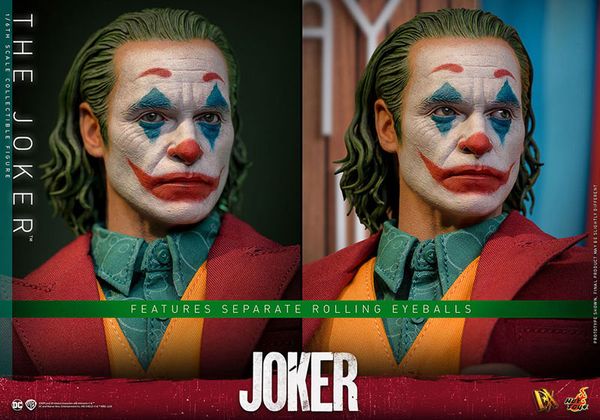 Movie Masterpiece DX Joker 1/6 - JOKER Batman Series | Hot Toys Figure