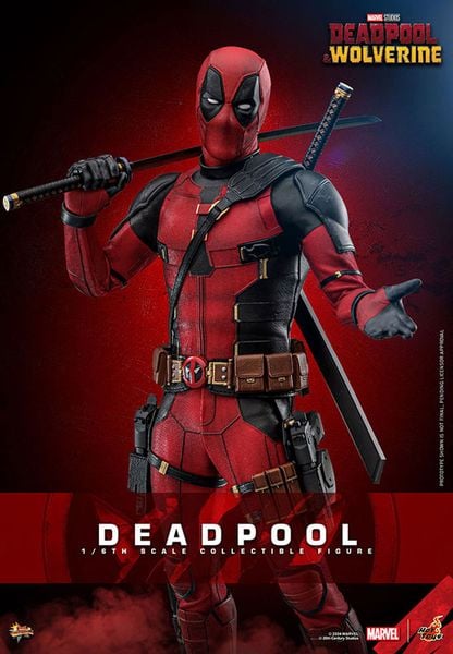 Movie Masterpiece Deadpool 1/6 - Deadpool & Wolverine Marvel Comics | Hot Toys Figure