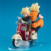 Super Saiyan Son Goku & Super Saiyan Son Gohan & Bike Desktop Real McCoy EX - Dragon Ball Z | MegaHouse Figure