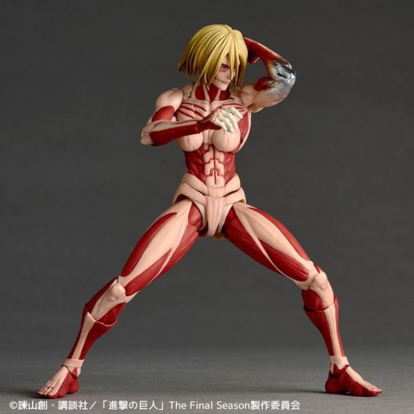 Female Titan Revoltech Amazing Yamaguchi - Attack on Titan | Kaiyodo Figure
