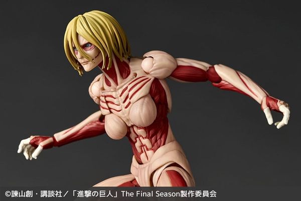 Female Titan Revoltech Amazing Yamaguchi - Attack on Titan | Kaiyodo Figure