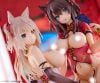Shironeko 1/6 - Mataro Original Illustration | Pink Cat Figure