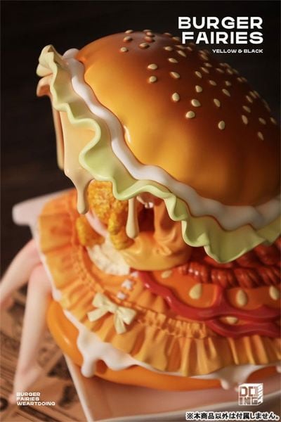Burger Fairies Yellow Deluxe Edition - WE ART DOING Original | WE ART DOING Figure