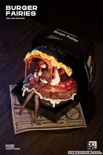 Burger Fairies Black Deluxe Edition - WE ART DOING Original | WE ART DOING Figure