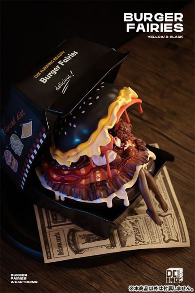 Burger Fairies Black Deluxe Edition - WE ART DOING Original | WE ART DOING Figure