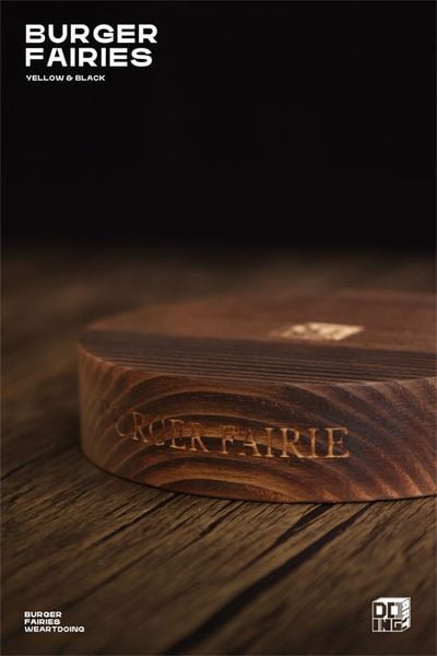 Burger Fairies Black Deluxe Edition - WE ART DOING Original | WE ART DOING Figure