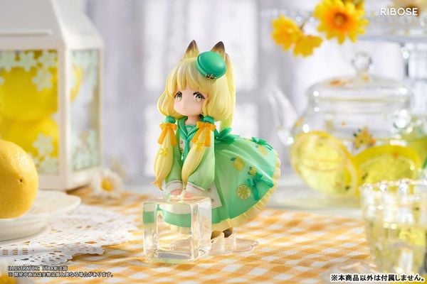 Lemon Cat Original Chibi Figure - Tea Time Cats | Ribose Figure
