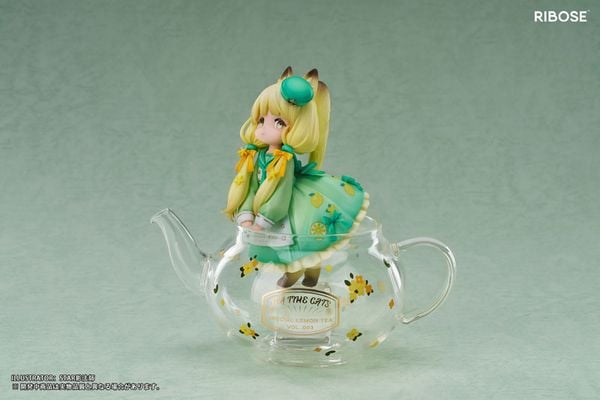 Lemon Cat Original Chibi Figure - Tea Time Cats | Ribose Figure