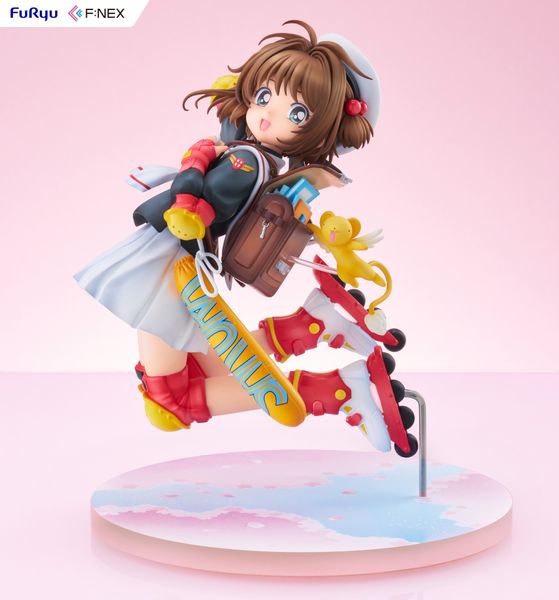 Kinomoto Sakura & Kero-chan 1/7 Anime 25th Anniversary F:Nex - Card Captor Sakura | FuRyu Figure
