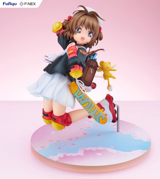 Kinomoto Sakura & Kero-chan 1/7 Anime 25th Anniversary F:Nex - Card Captor Sakura | FuRyu Figure