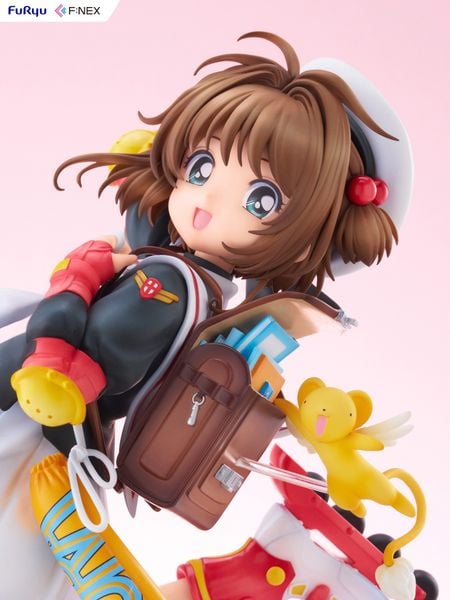 Kinomoto Sakura & Kero-chan 1/7 Anime 25th Anniversary F:Nex - Card Captor Sakura | FuRyu Figure
