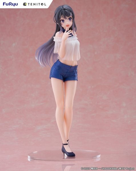 Mai Sakurajima 1/7 TENITOL TALL - Rascal Does Not Dream of Bunny Girl Senpai | FURYU Figure