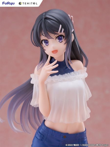 Mai Sakurajima 1/7 TENITOL TALL - Rascal Does Not Dream of Bunny Girl Senpai | FURYU Figure