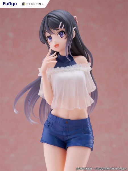 Mai Sakurajima 1/7 TENITOL TALL - Rascal Does Not Dream of Bunny Girl Senpai | FURYU Figure