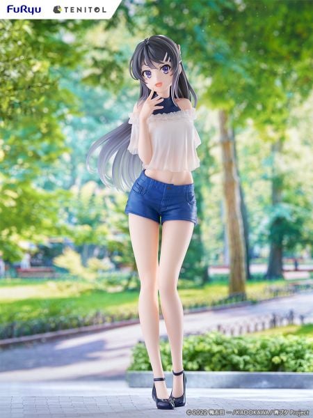 Mai Sakurajima 1/7 TENITOL TALL - Rascal Does Not Dream of Bunny Girl Senpai | FURYU Figure