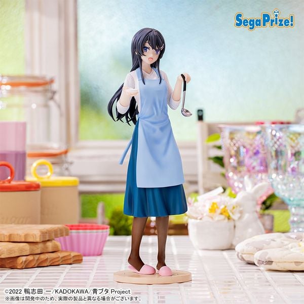 Sakurajima Mai Apron Luminasta - Seishun Buta Yarou wa Bunny Girl Senpai no Yume wo Minai | Sega Figure