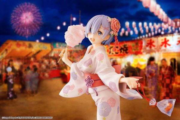 Rem Yukata ver Renewal Package Edition 1/7 - Re:ZERO Starting Life in Another World | KADOKAWA Figure
