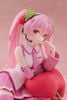 Hatsune Miku Sakura Sakuranbo Cushion Ver. Desktop Cute - Vocaloid | Taito Figure