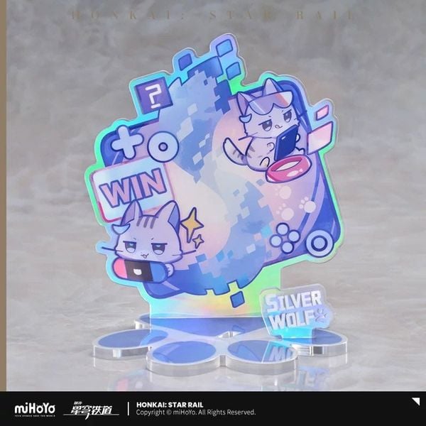 Silver Wolf Little Cat Series - Honkai Star Rail | Ribose Figure