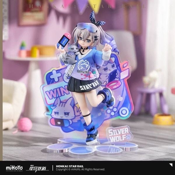 Silver Wolf Little Cat Series - Honkai Star Rail | Ribose Figure