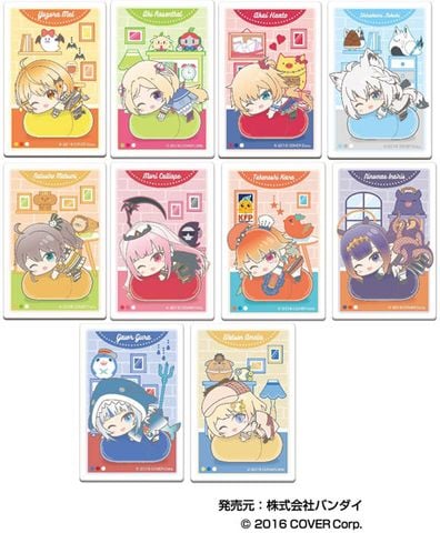 hololive production: hug meets Square CAN Badge B BOX