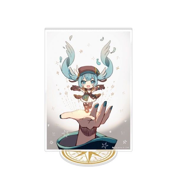 Nendoroid Hatsune Miku 100 Commemorative Exhibition Acrylic Stand E - Vocaloid | Caravan Goods