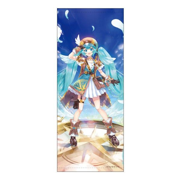 Nendoroid Hatsune Miku 100 Commemorative Exhibition Face Towel - VOCALOID Series | Caravan Goods