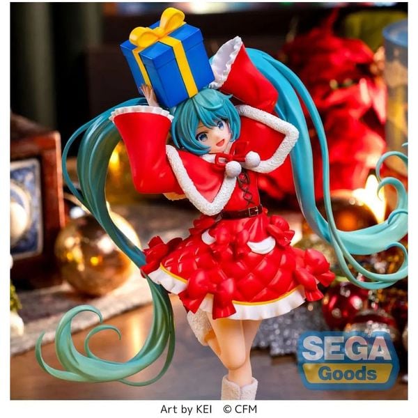 Hatsune Miku Christmas 2024 Luminasta - Piapro Characters | SEGA Figure