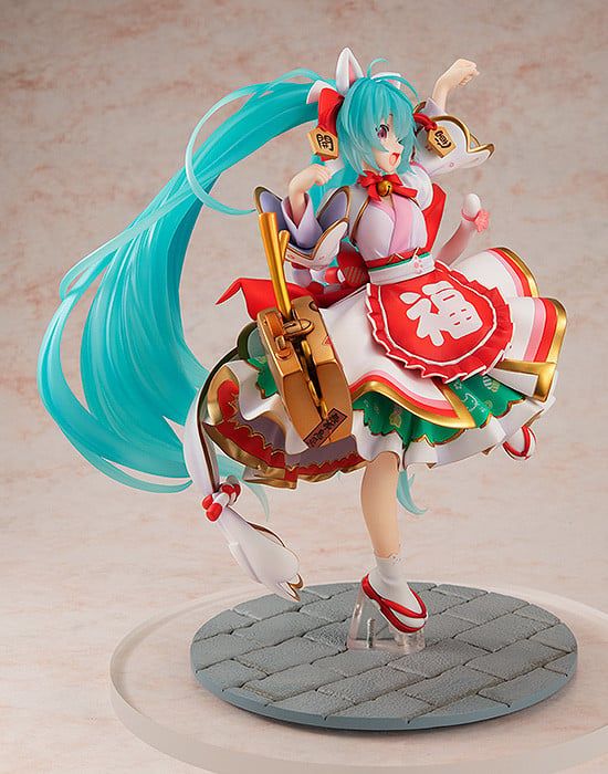 SU ORDINAZIONE Character Vocal Series 01 Nendoroid Action Figure Hatsune Miku: Black Maneki Miku Ver. 10 cm main image 0