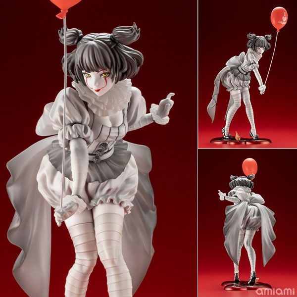 IT 2017 PENNYWISE BISHOUJO STATUE Stephen Kings It Bishoujo PVC
