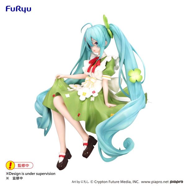 Hatsune Miku Clover Flower Fairy Noodle Stopper Figure - Vocaloid | FuRyu Figure