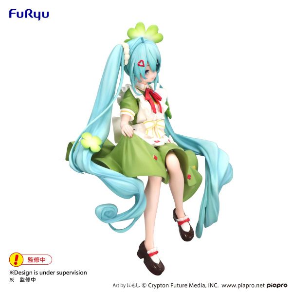 Hatsune Miku Clover Flower Fairy Noodle Stopper Figure - Vocaloid | FuRyu Figure