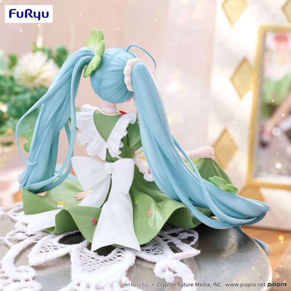 Hatsune Miku Clover Flower Fairy Noodle Stopper Figure - Vocaloid | FuRyu Figure